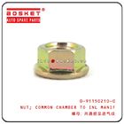 0-91150210-0 0911502100 Isuzu Engine Parts Common Chamber To Inlet Manifold Nut For 4JB1 NKR55