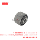 1-53458714-0 1-53438333-3 Floating Link Arm Rubber Bushing With Pin 1534587140 1534383333 Suitable for ISUZU CXZ81 10PE1