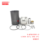 5-87813391-0 Engine Cylinder Liner Set 5878133910 for ISUZU NQR66 4HF1