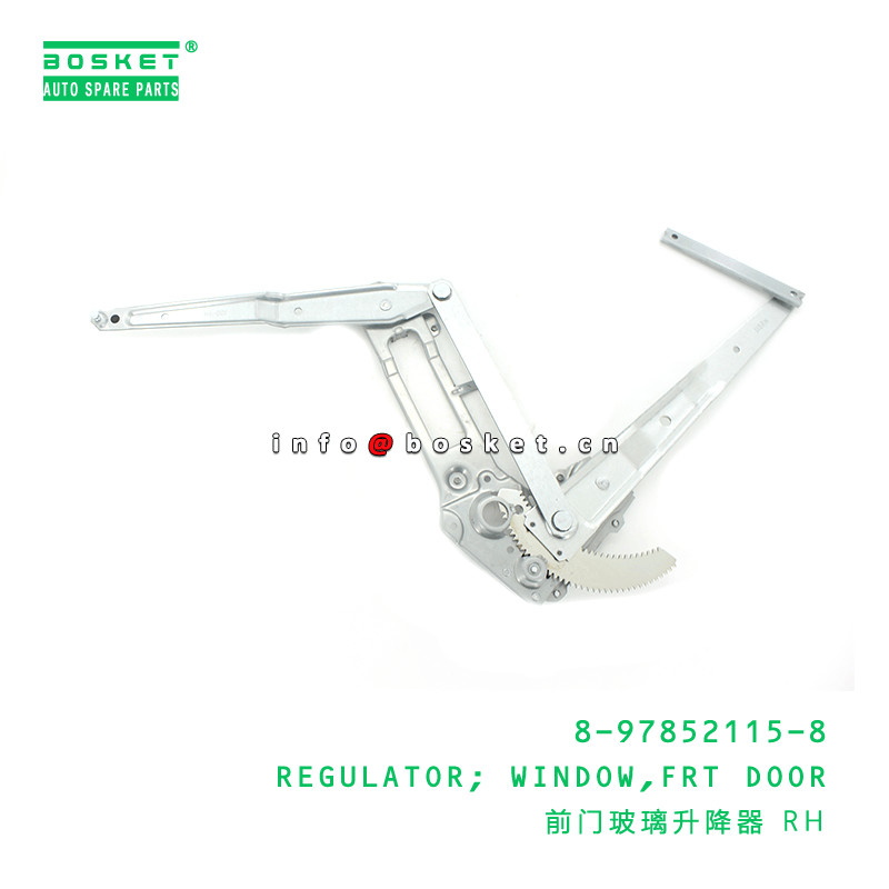 8-97852115-8 Isuzu Body Parts Front Door Window Regulator 8978521158 For NKR77 4JH1