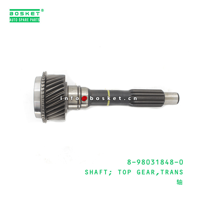 8-98031848-0 Transmission Top Gear Shaft 8980318480 For ISUZU NMR