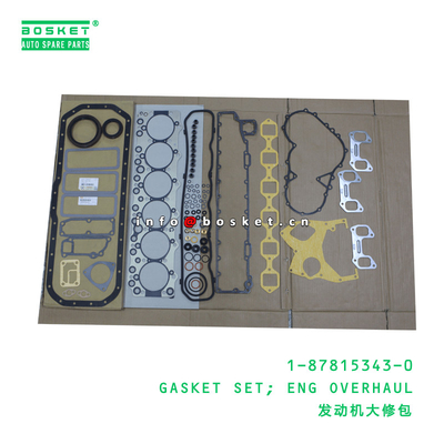 1-87815343-0 Engine Overhaul Gasket Set 1878153430 For ISUZU XE