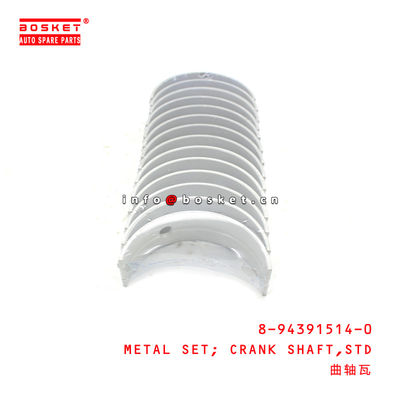 8-94391514-0 Standard Crank Shaft Metal Set Suitable for ISUZU LT132 6HE1T 8943915140