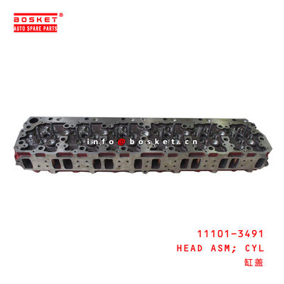 11101-3491 Cylinder Head Assembly suitable for ISUZU HINO K13CT