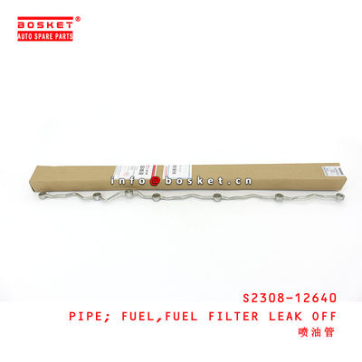 S2308-12640 FUEL FILTER LEAK OFF FUEL PIPE suitable for ISUZU HINO J08E
