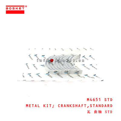 M4651 STD Standard Crankshaft Metal Kit suitable for ISUZU  4JB1