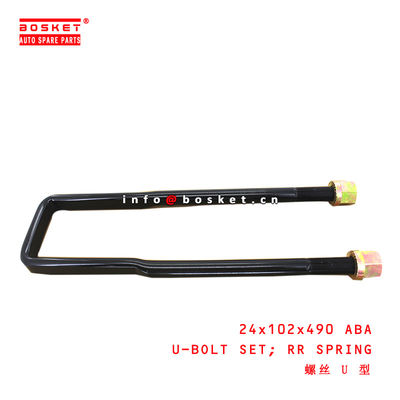 24x102x490 Rear Spring U-Bolt Set suitable for ISUZU UDPD