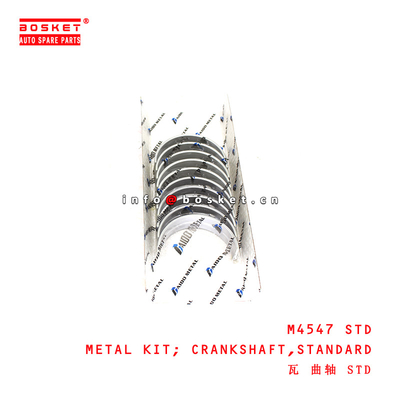 M4547 STD Standard Crankshaft Metal Kit suitable for ISUZU NPR66 4HF1 4HF1-T 4HG1 4HJ1 4HK1 4HK1-T