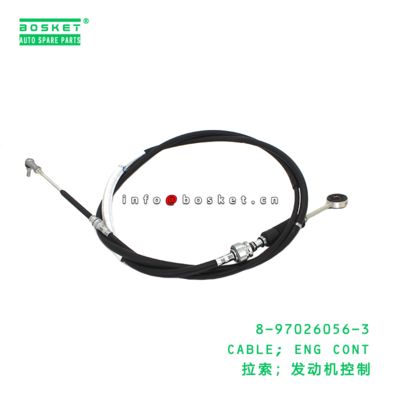 8-97026056-3 Engine Control Cable suitable for ISUZU   8970260563