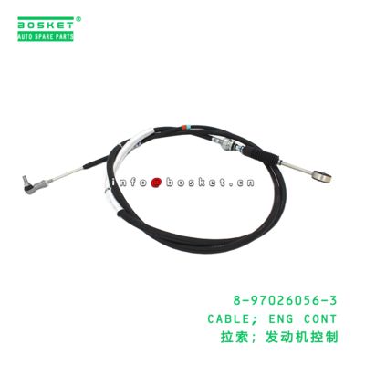 8-97026056-3 Engine Control Cable suitable for ISUZU   8970260563