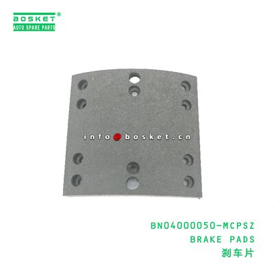 BN04000050-MCPSZ BRAKE PADS suitable for JAC N120 BN04000050-MCPSZ