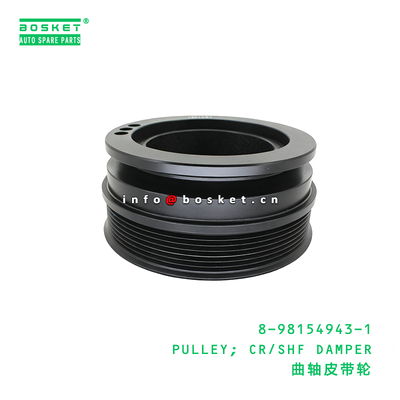 8-98154943-1 Pulley CR/SHF Damper Suitable for ISUZU NLR 4JJ1T with 3 Months Warranty and 1PCS Pack Quantities
