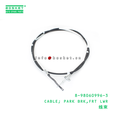 Front Lower Parking Brake Cable Assembly for ISUZU 8980609963 with 3 Months Warranty