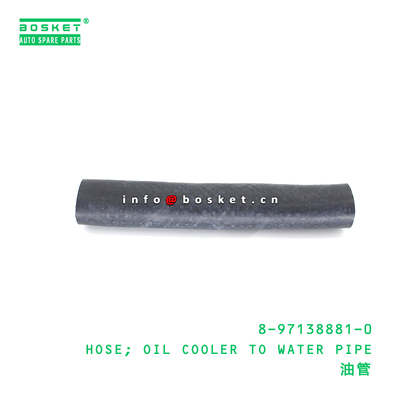 8-97138881-0 HOSE; OIL COOLER TO WATER PIPE suitable for ISUZU 4HK1 8971388810