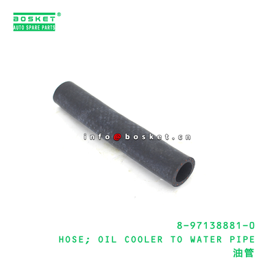 8-97138881-0 HOSE; OIL COOLER TO WATER PIPE suitable for ISUZU 4HK1 8971388810