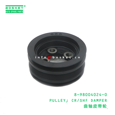 8-98004024-0 PULLEY; CR/SHF DAMPER suitable for ISUZU 4HK1 8980040240