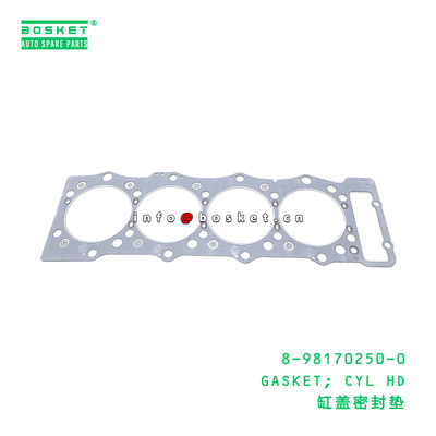 8-98170250-0 GASKET; CYL HD suitable for ISUZU 8981702500