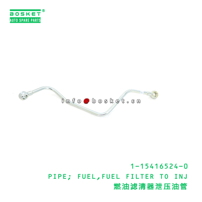 1-15416524-0 PIPE; FUEL,FUEL FILTER TO INJ suitable for ISUZU 1154165240