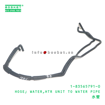 1-83565791-0 HOSE; WATER,HTR UNIT TO WATER PIPE suitable for ISUZU 1835657910