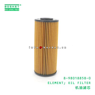8-98018858-0 Oil Filter Element Suitable for ISUZU 4JJ1 Engine Oil Filter with 3 Months Warranty