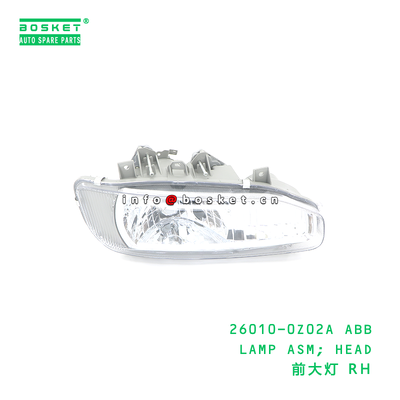 26010-0Z02A Nissan Compatible Head Lamp Assembly with 3 Months Warranty Headlight Assembly for Fuso Truck Parts
