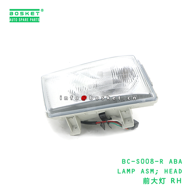 BC-S008-R ABA Head Lamp Assembly FUSO CANTER Compatible Headlight Assembly 1PCS Pack Quantity
