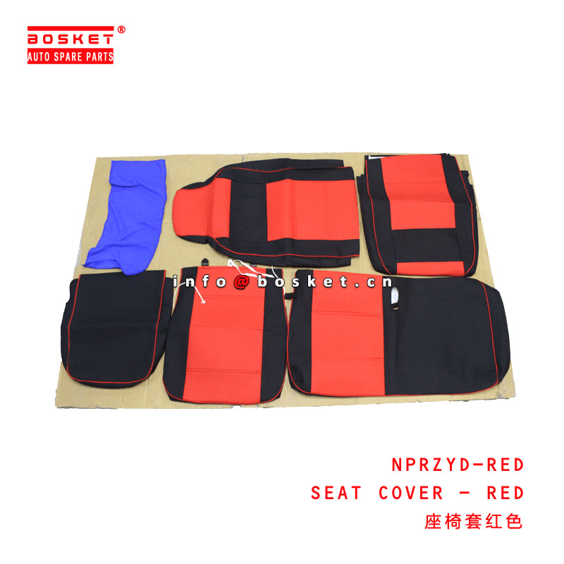 1PCS Isuzu NPR Parts NPRZYD Seat Cover Red