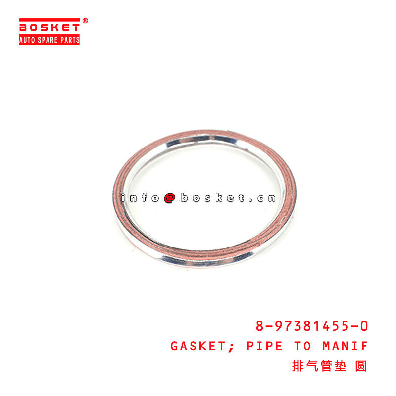 8-97381455-0 Pipe To Manifold Gasket 8973814550 For ISUZU NPR66 4HF1