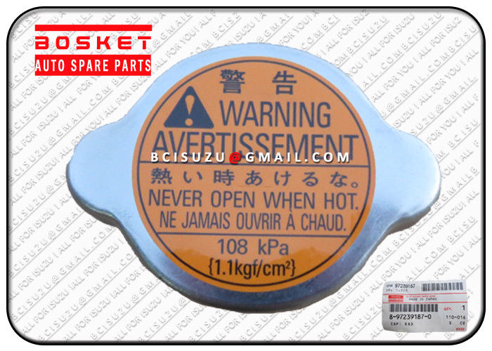 8-97239187-0 8972391870 Radiator Cap Suitable for ISUZU NKR NPR 4HK1 4HE1