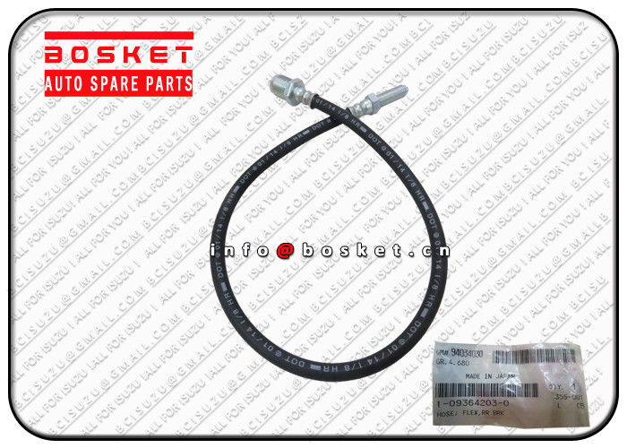 ISUZU Brake Parts FTR11 6BD1 1-09364203-0 1093642030 Rear Flexible Brake Hose