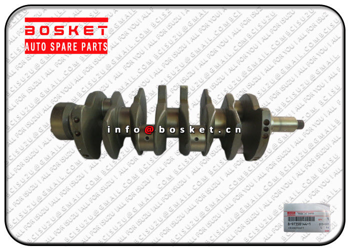 8973581441 8-97358144-1 Isuzu NPR Parts Crankshaft Suitable for ISUZU 4BG1