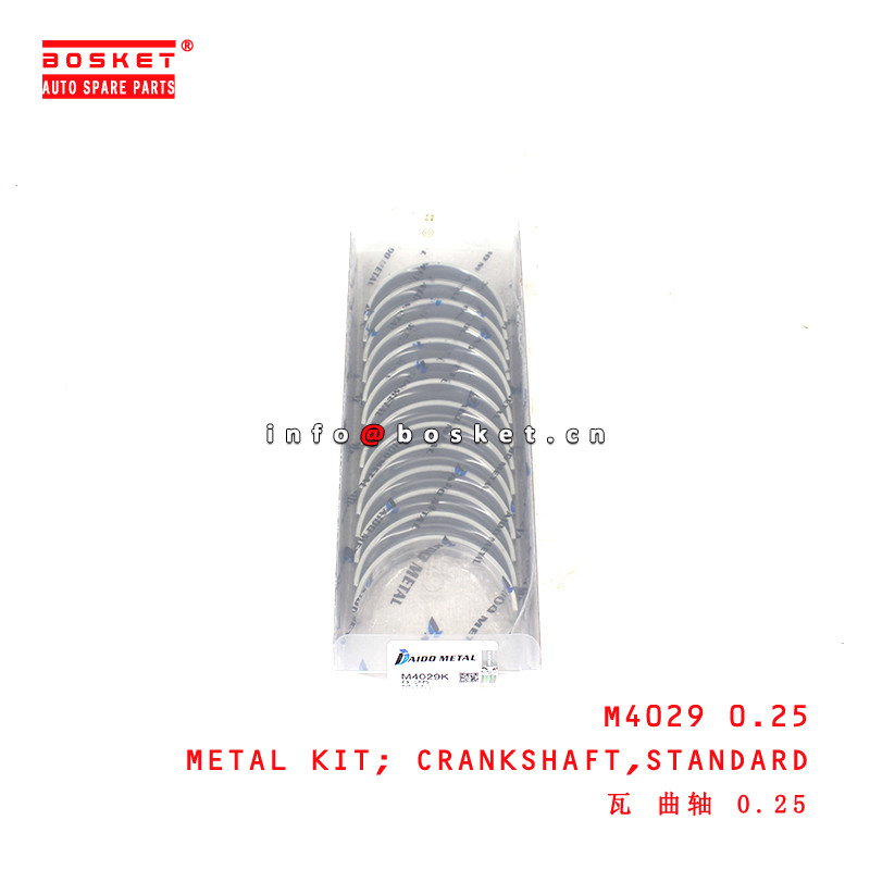 M4029 0.25 Standard Crankshaft Metal Kit suitable for ISUZU  6BB1 6BD1 6BG-T UM6BD1 UM6BB1