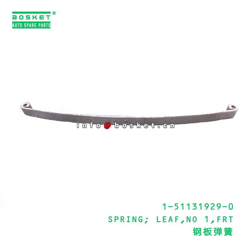 1-51131929-0 SPRING; LEAF,NO 1,FRT suitable for ISUZU 1511319290