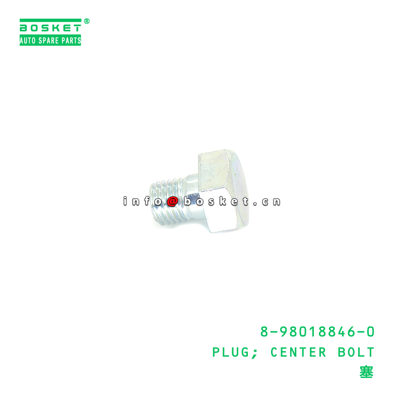 8-98018846-0 PLUG; CENTER BOLT suitable for ISUZU 8980188460
