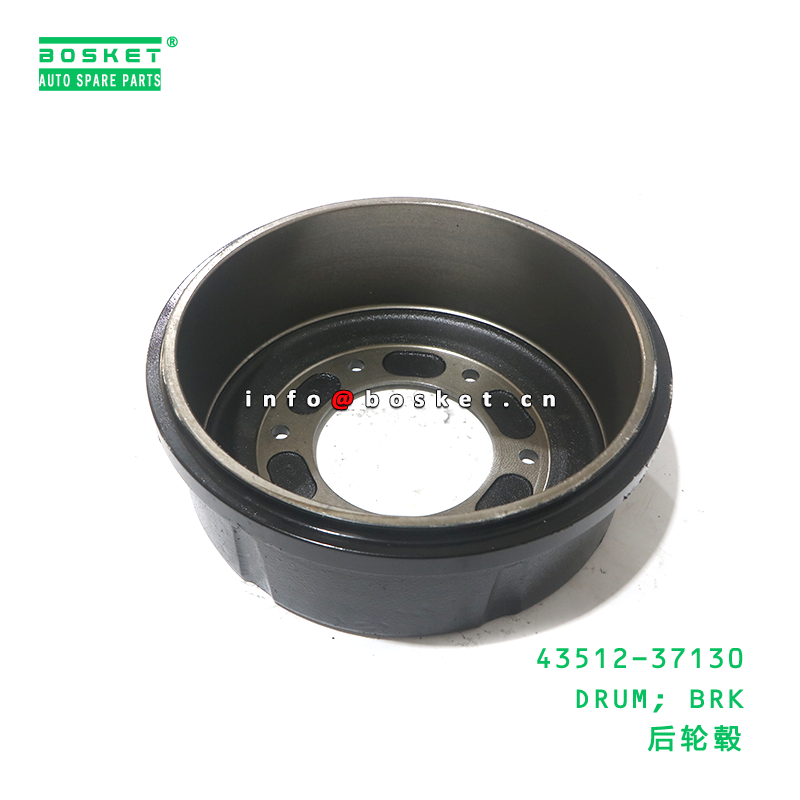 43512-37130 ABA Brake Drum for HINO 700 E13C Truck - 1PCS