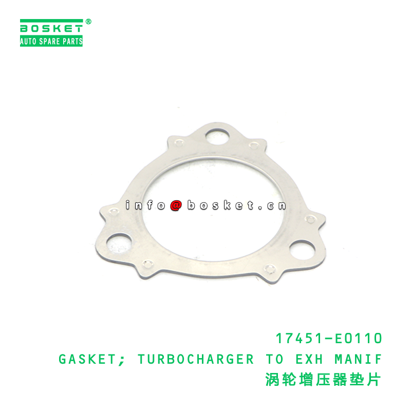 17451-E0110 ABA GASKET; TURBOCHARGER TO EXH MANIF suitable for HINO HINO 300 17451-E0110