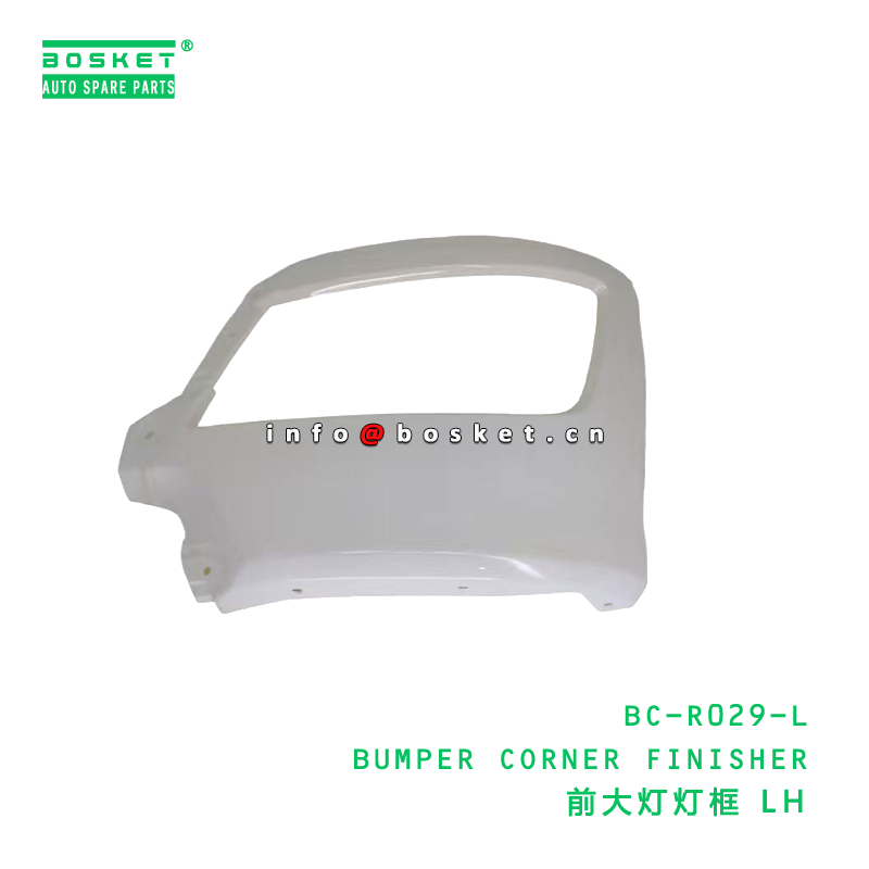 BC-R029-L ABA Bumper Corner Finisher for HINO 500 J08E with Neutral Box Packaging and 3 Months Warranty
