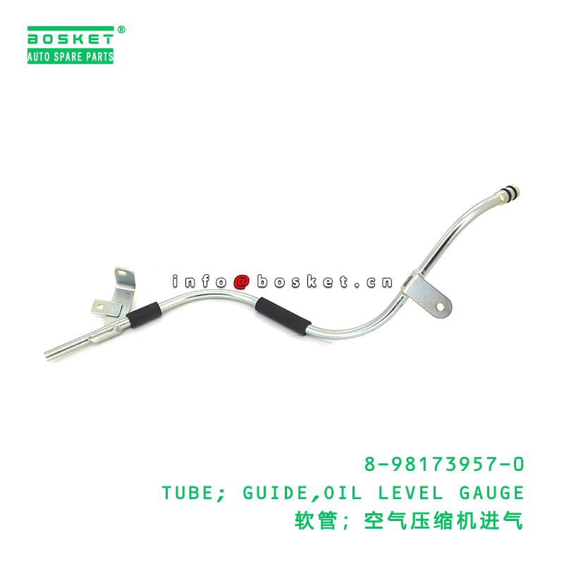8-98173957-0 TUBE; GUIDE,OIL LEVEL GAUGE suitable for ISUZU 8981739570