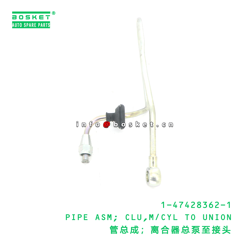 1-47428362-1 PIPE ASM; CLU,M/CYL TO UNION suitable for ISUZU 1474283621