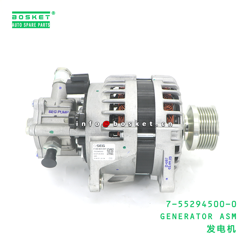 7-55294500-0 GENERATOR ASM suitable for ISUZU NQR90 4HK1T 7552945000