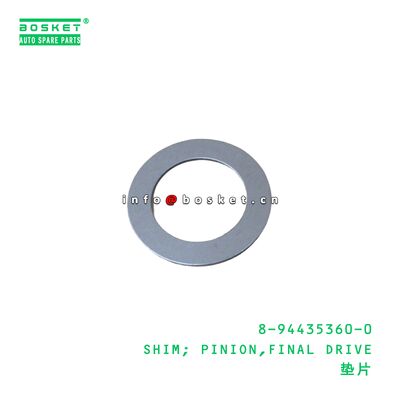 8-94435360-0 SHIM; PINION,FINAL DRIVE adequado para ISUZU 8944353600