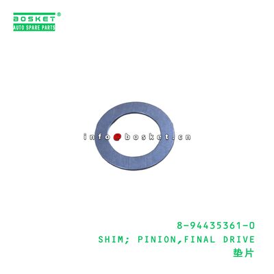 8-94435361-0 SHIM; PINHÃO, ACIONAMENTO FINAL adequado para ISUZU 8944353610