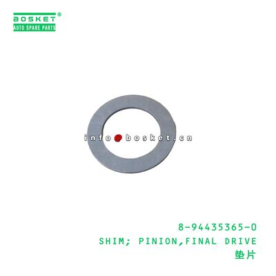 8-94435365-0 SHIM; PINHÃO, TRAÇÃO FINAL adequado para ISUZU 8944353650