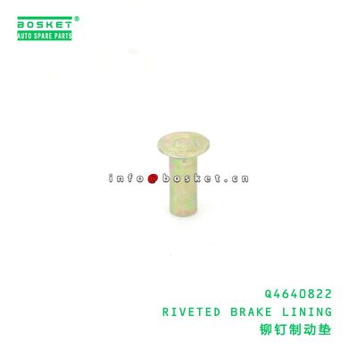 Q4640822 FORRO DE FREIO REBITADO adequado para JAC Q4640822